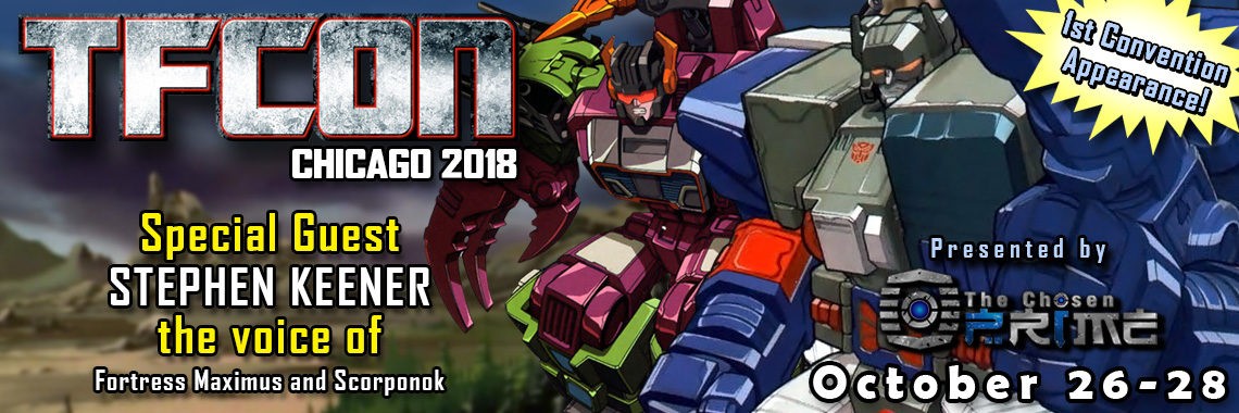 Transformers News: Voice Actor Stephen Keener to Attend TFcon USA 2018