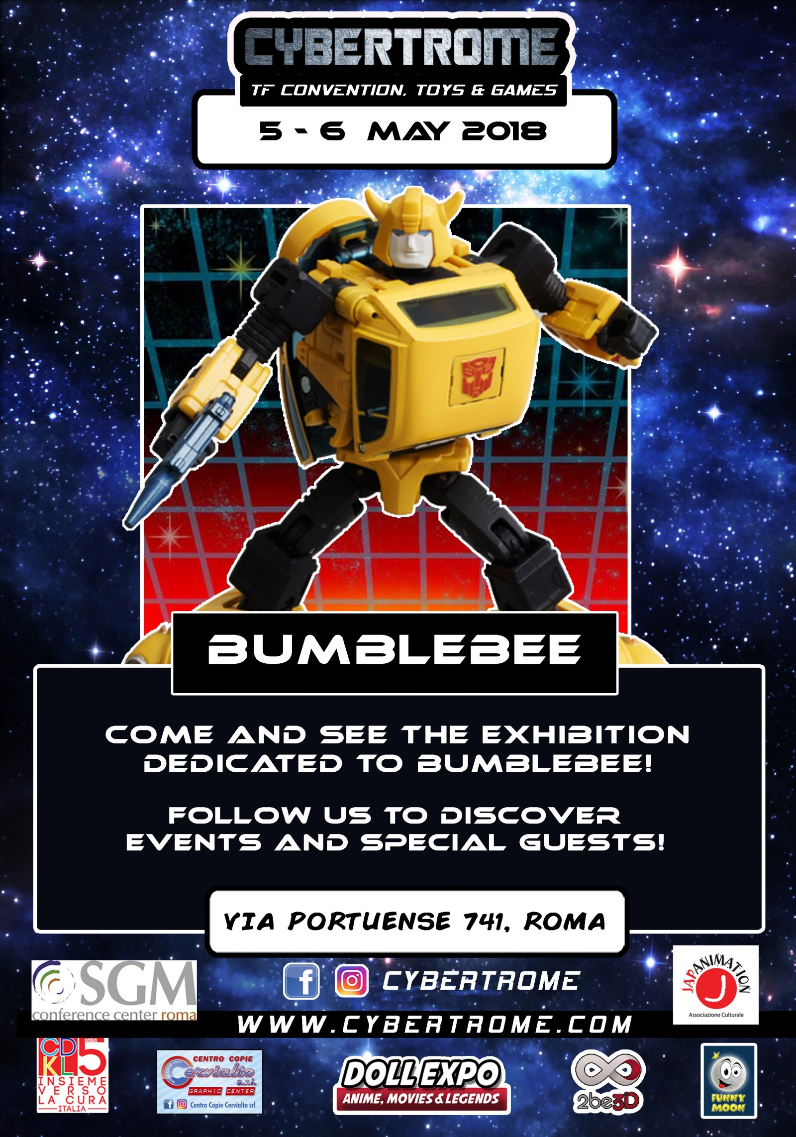 Transformers News: Cybertrome 2018 - 5-6 May, Rome, Italy