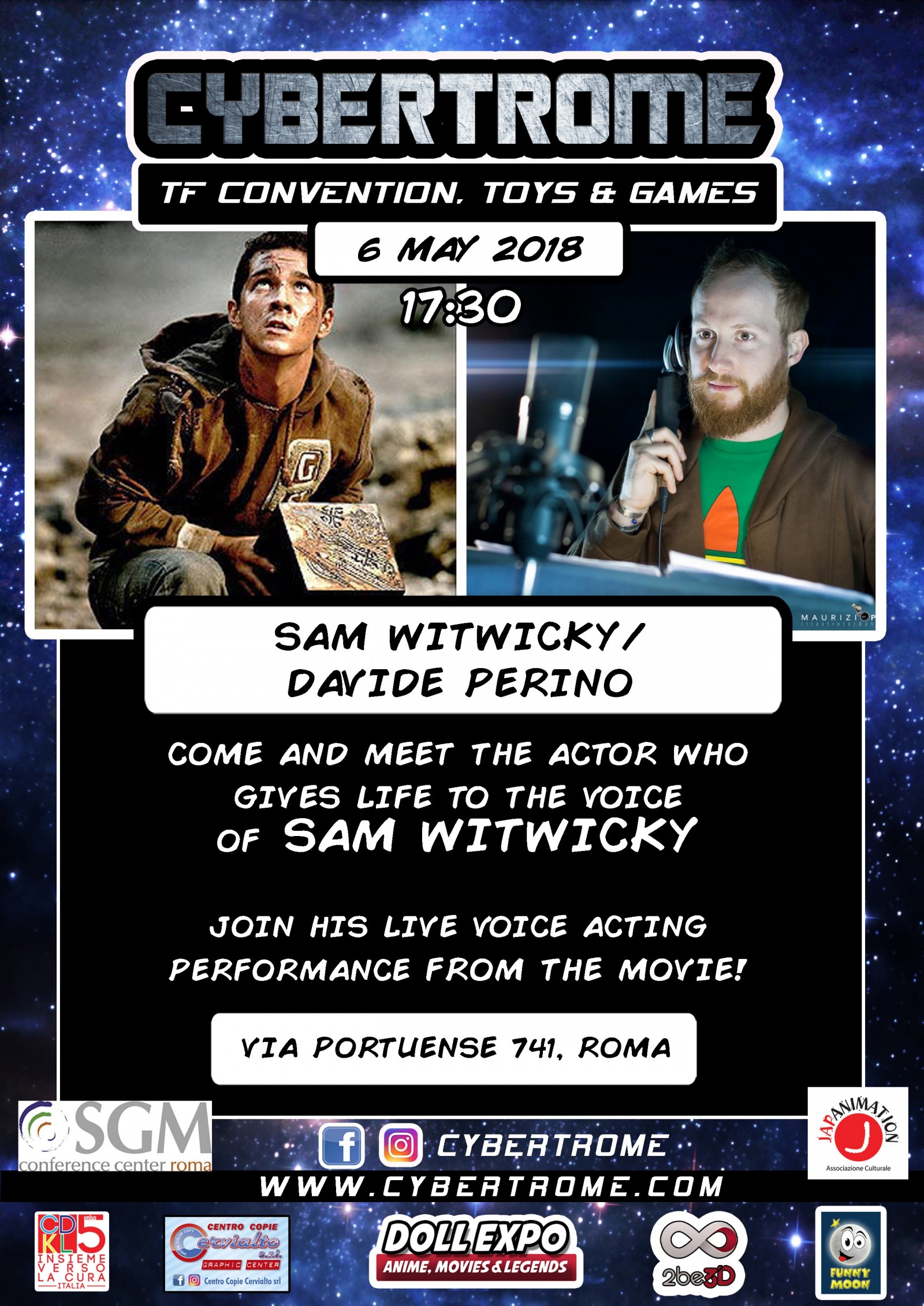 Transformers News: Cybertrome 2018 - 5-6 May, Rome, Italy