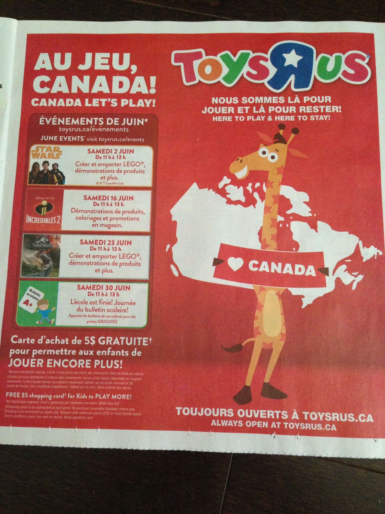 Transformers News: Toys R Us Canada Here to Stay and Celebrating This With Special Events and Free Giftcards