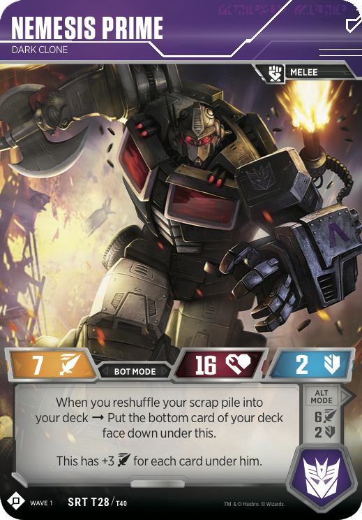Transformers News: Transformers Trading Card Game Matrix of Leadership, Jetfire, Dinobot Sludge & Nemesis Prime Reveal Transformers News: Transformers Trading Card Game Matrix of Leadership, Jetfire, Dinobot Sludge & Nemesis Prime Reveal