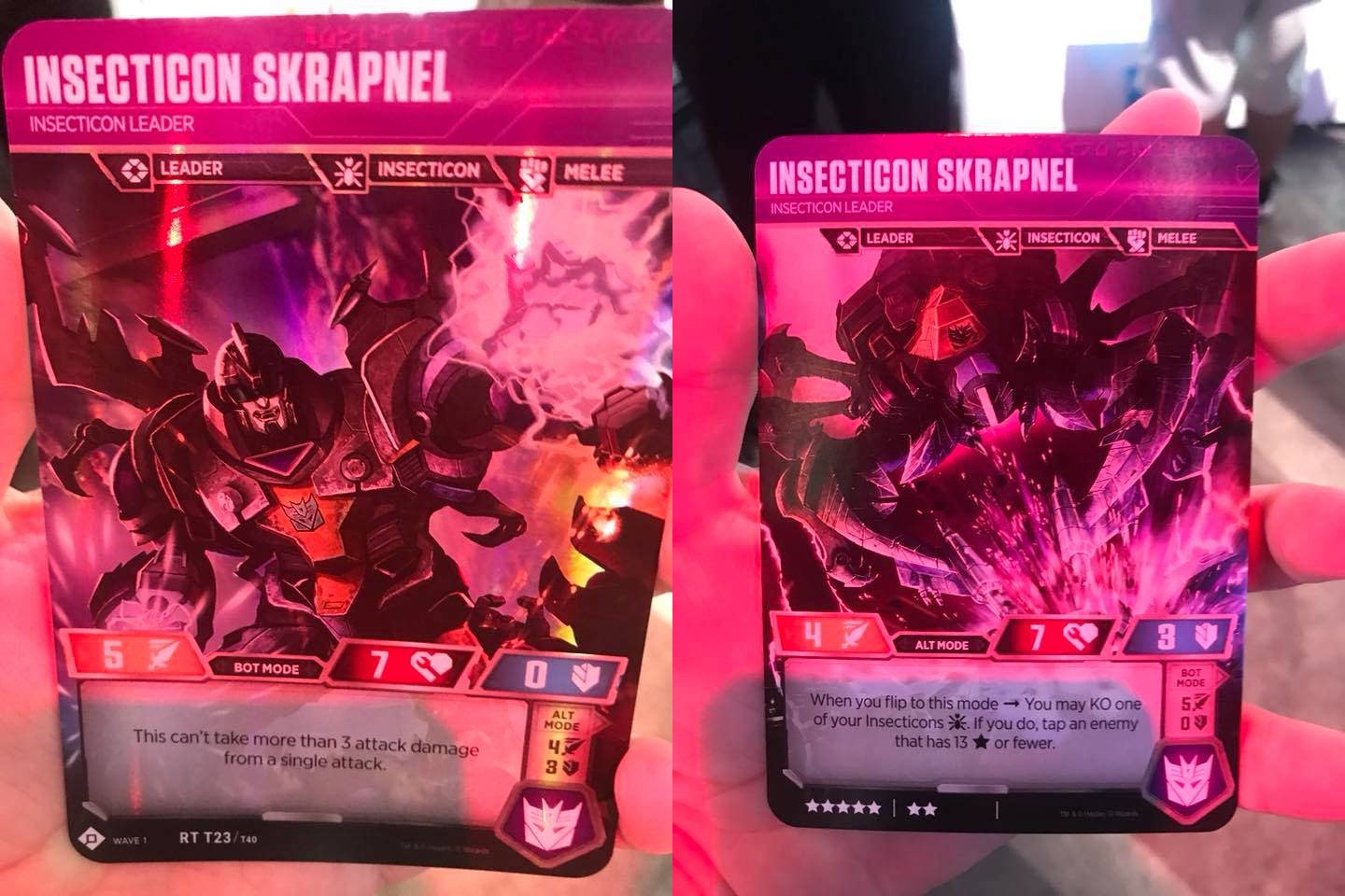 Transformers News: More Images of Wizards of the Coast Transformers Trading Cards