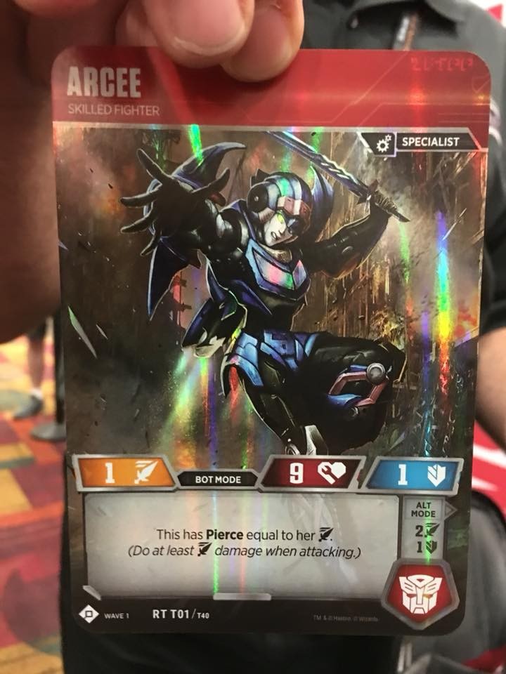 Transformers News: Arcee and Demolisher revealed for the Official Transformers Trading Card Game Transformers News: Arcee and Demolisher revealed for the Official Transformers Trading Card Game