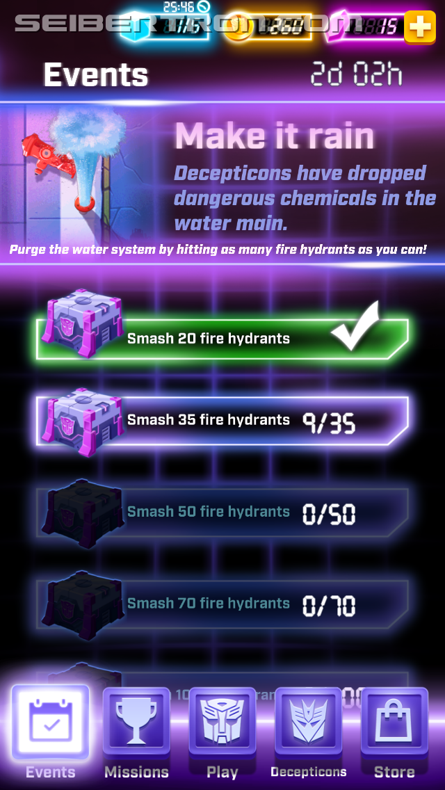 Transformers News: Review of iOS Arcade Game Transformers Bumblebee: Overdrive