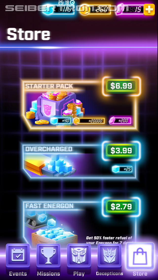 Transformers News: Review of iOS Arcade Game Transformers Bumblebee: Overdrive