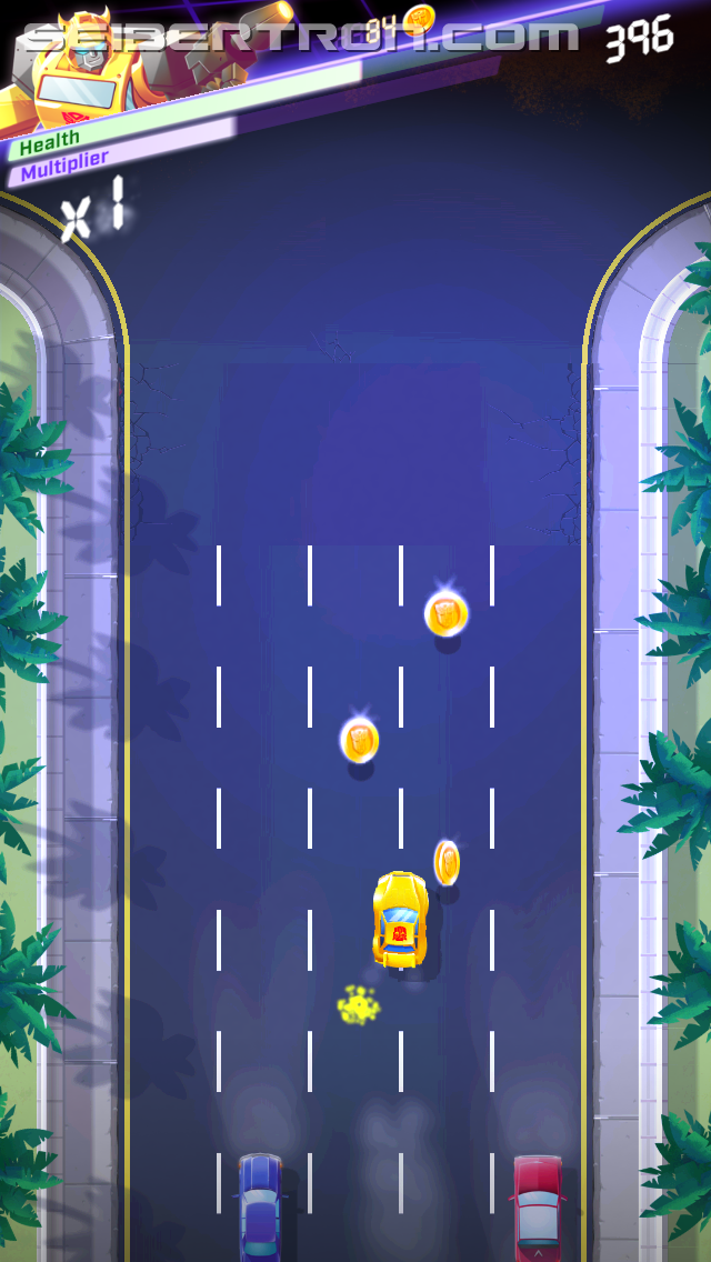 Transformers News: Review of iOS Arcade Game Transformers Bumblebee: Overdrive