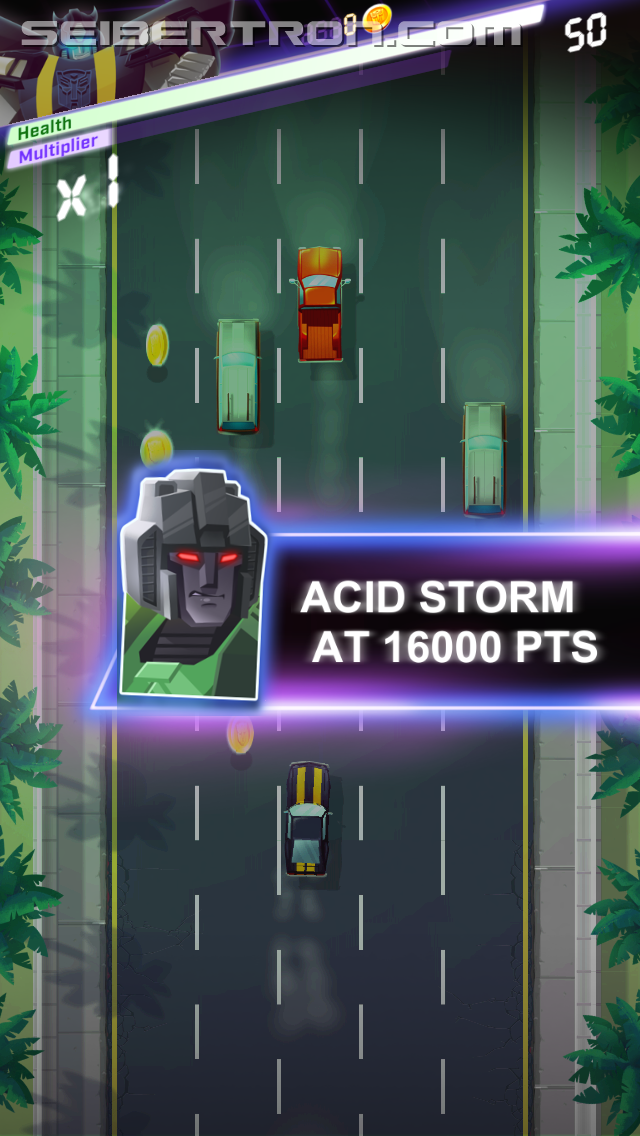Transformers News: Review of iOS Arcade Game Transformers Bumblebee: Overdrive