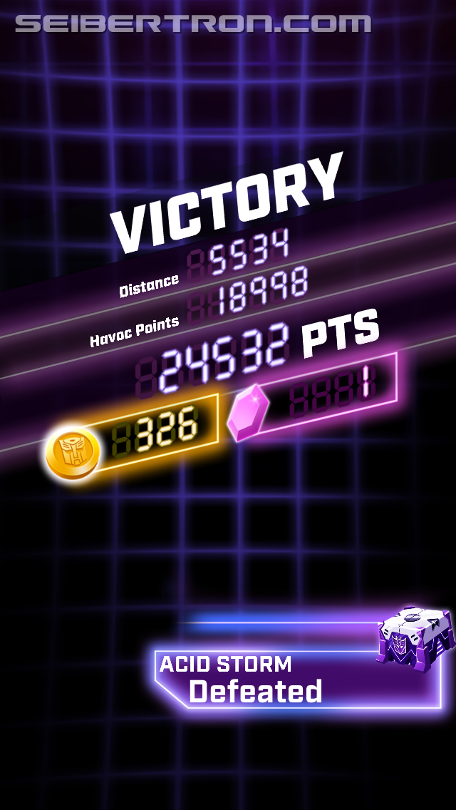 Transformers News: Review of iOS Arcade Game Transformers Bumblebee: Overdrive
