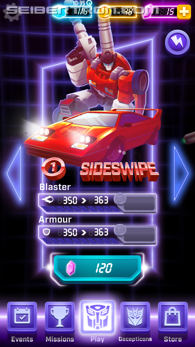 Transformers News: Review of iOS Arcade Game Transformers Bumblebee: Overdrive