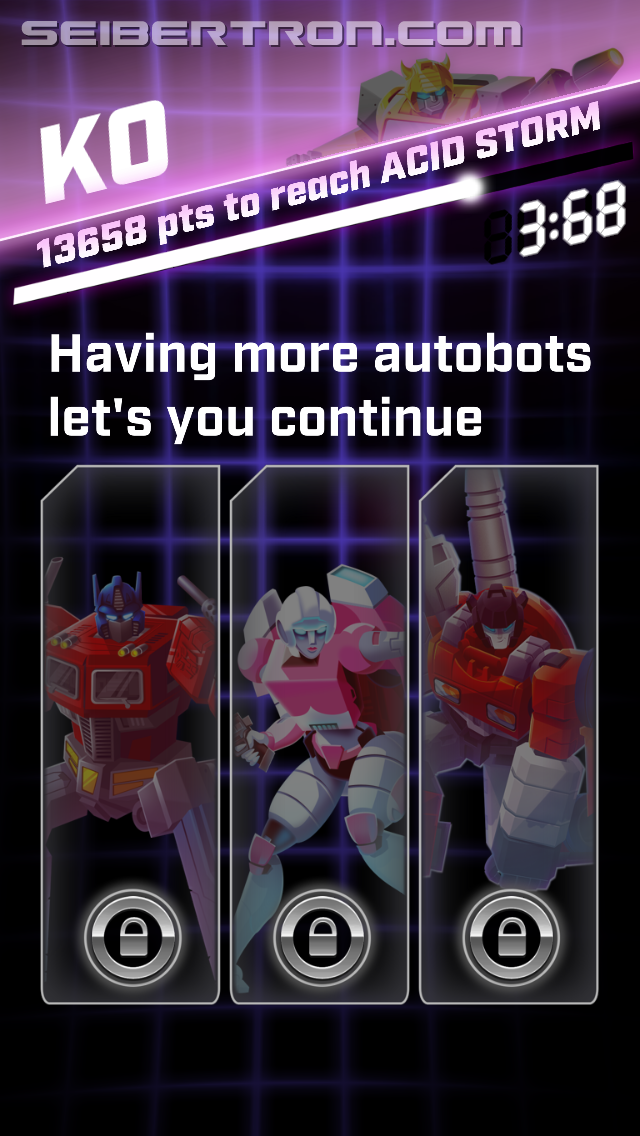 Transformers News: Review of iOS Arcade Game Transformers Bumblebee: Overdrive
