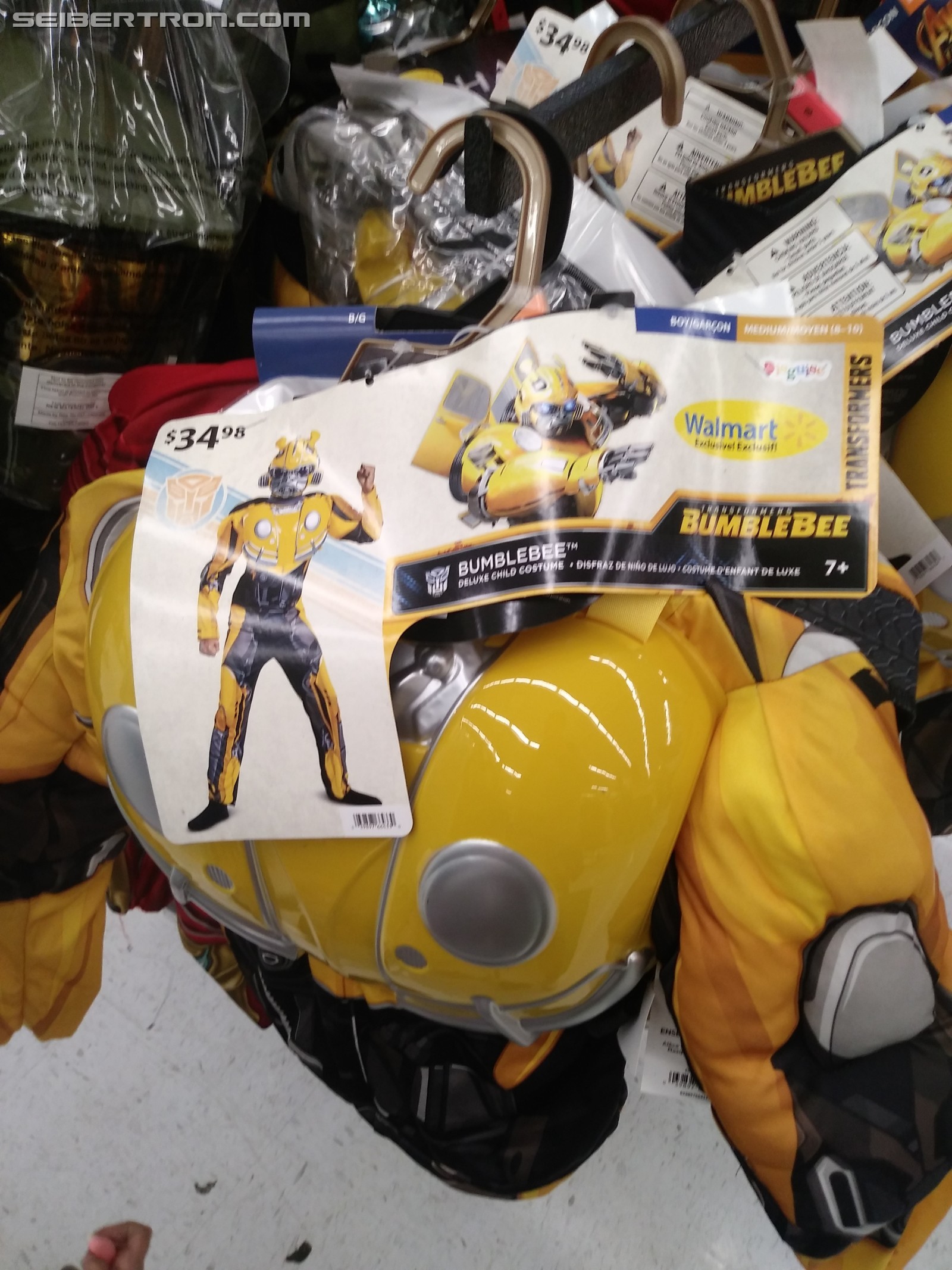 Transformers News: Walmart Exclusive Transformers Bumblebee Movie Costume and G1 Optimus Gloves Found in Stores Transformers News: Walmart Exclusive Transformers Bumblebee Movie Costume and G1 Optimus Gloves Found in Stores