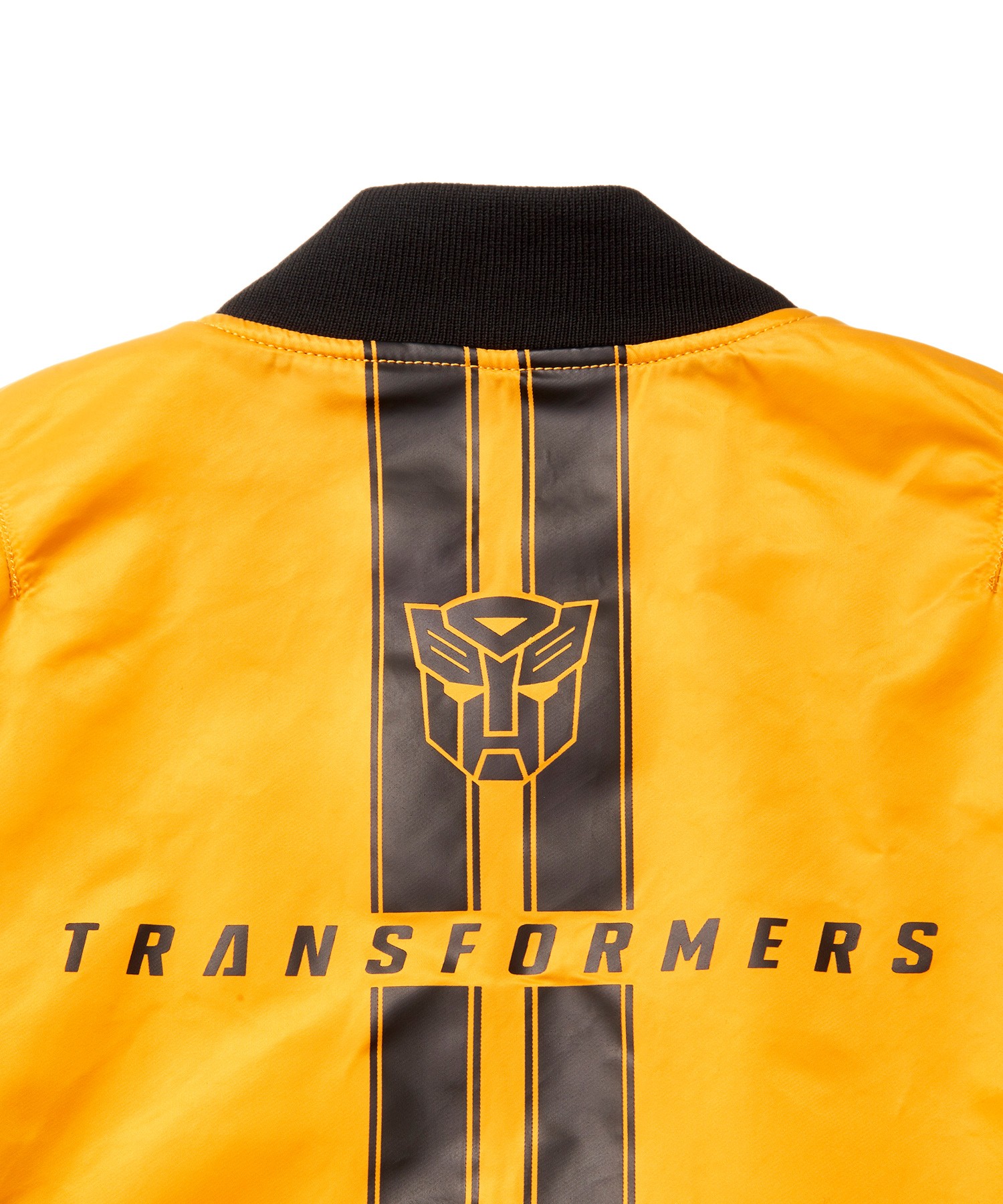 Transformers News: More Images of Alpha MA-1 Transformers Bumblebee Reversible Jacket