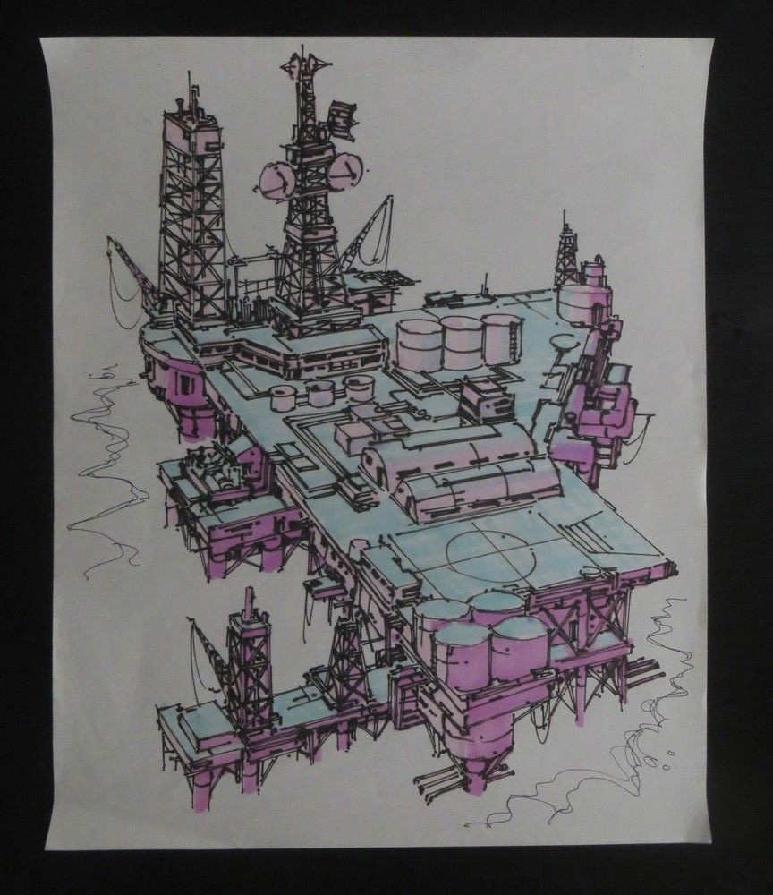 Transformers News: More Original Concept Art from Generation 1 Transformers Cartoon: Brawn, Sunstreaker, Ark, Cybertron