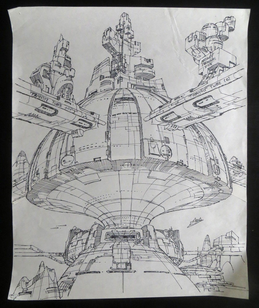 Transformers News: More Original Concept Art from Generation 1 Transformers Cartoon: Brawn, Sunstreaker, Ark, Cybertron