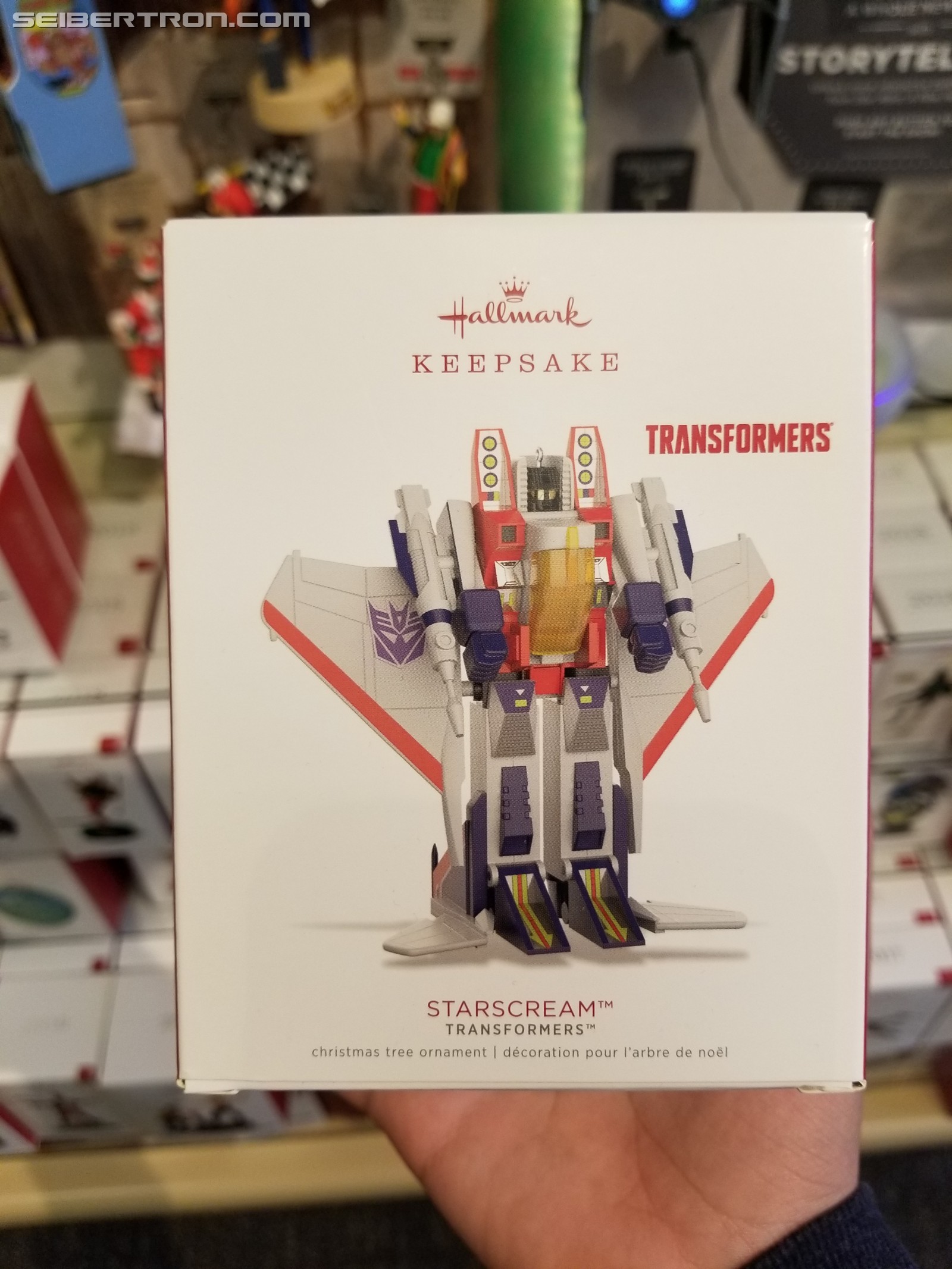 Transformers News: In Hand Images of Transformers Hallmark Generation One Starscream Ornament, New Optimus Prime Stocki Transformers News: In Hand Images of Transformers Hallmark Generation One Starscream Ornament, New Optimus Prime Stocki