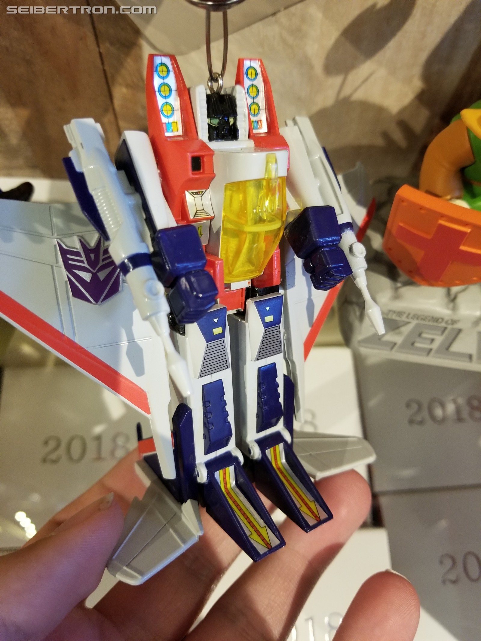 Transformers News: In Hand Images of Transformers Hallmark Generation One Starscream Ornament, New Optimus Prime Stocki Transformers News: In Hand Images of Transformers Hallmark Generation One Starscream Ornament, New Optimus Prime Stocki