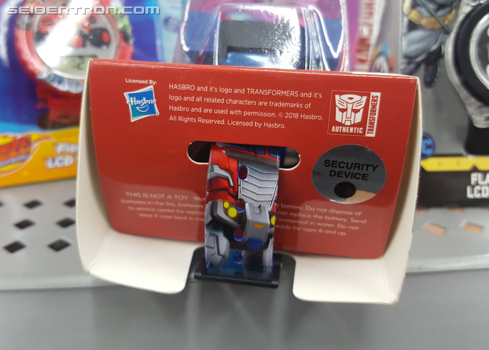 Transformers News: New Transformers Watches Found at Walmart