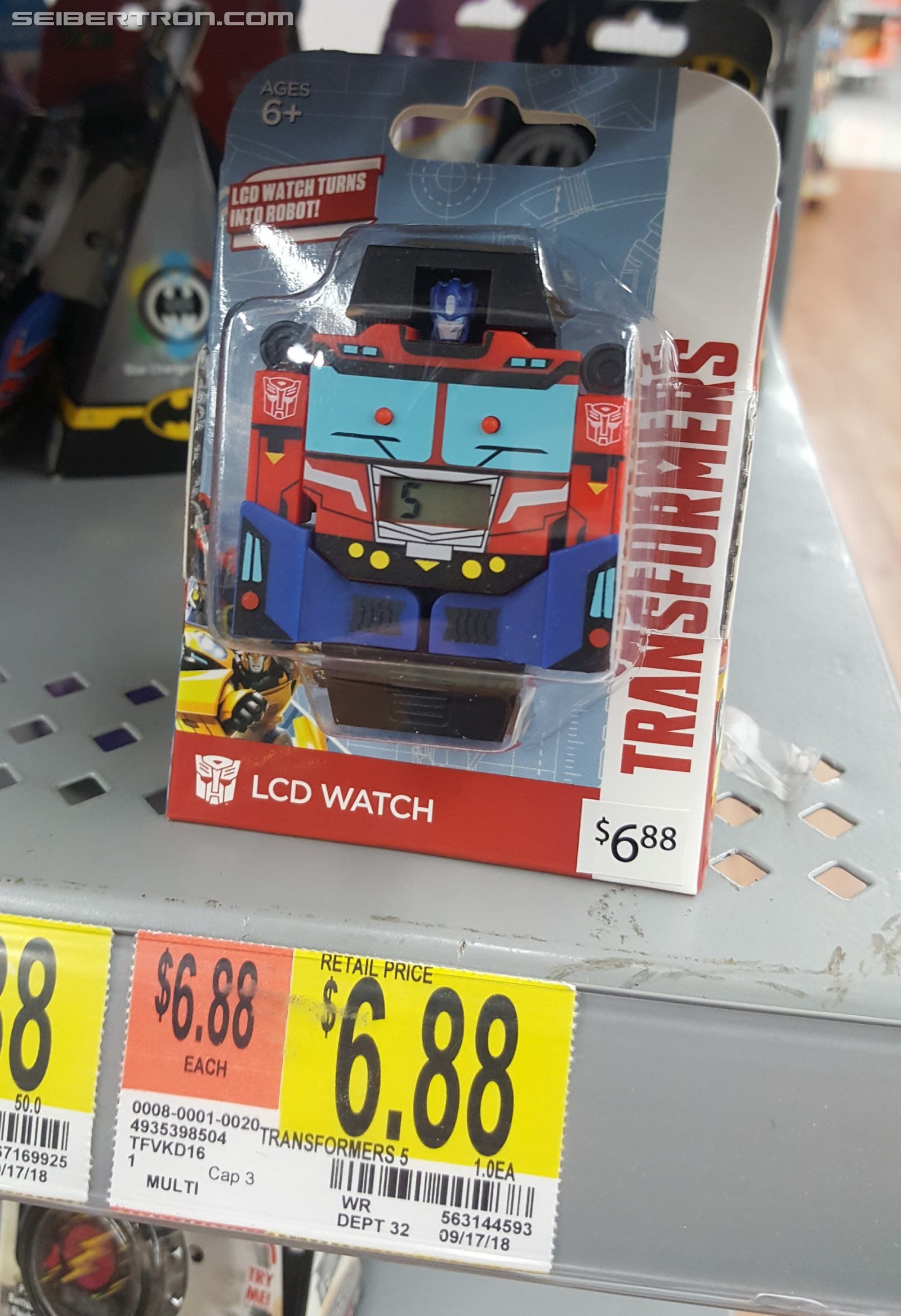 Transformers News: New Transformers Watches Found at Walmart