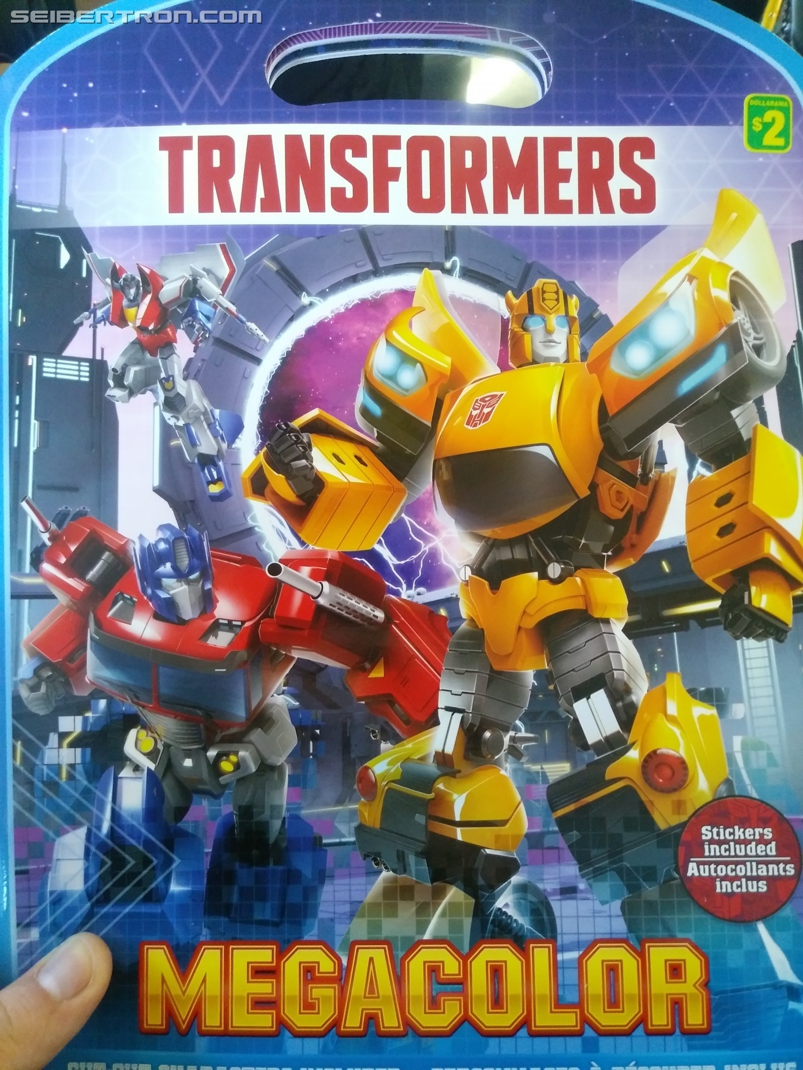 Transformers News: Megacolour Activity Book Featuring Evergreen Transformers Designs with Stickers and Cutouts Transformers News: Megacolour Activity Book Featuring Evergreen Transformers Designs with Stickers and Cutouts