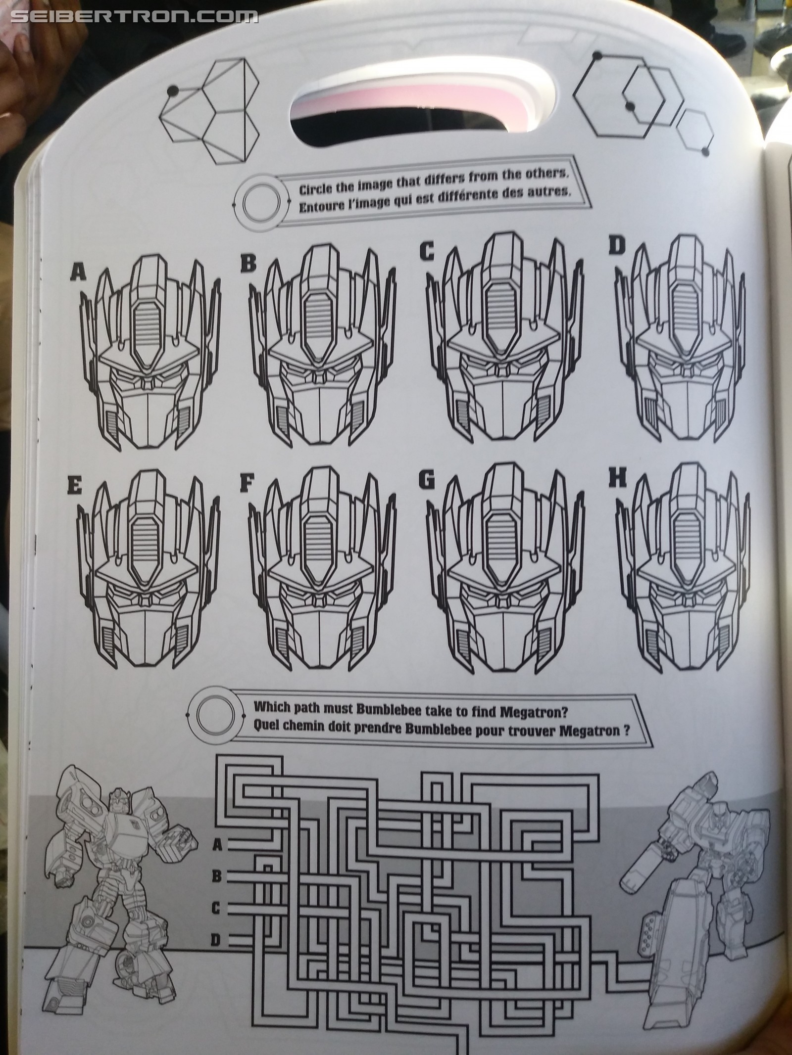 Transformers News: Megacolour Activity Book Featuring Evergreen Transformers Designs with Stickers and Cutouts Transformers News: Megacolour Activity Book Featuring Evergreen Transformers Designs with Stickers and Cutouts