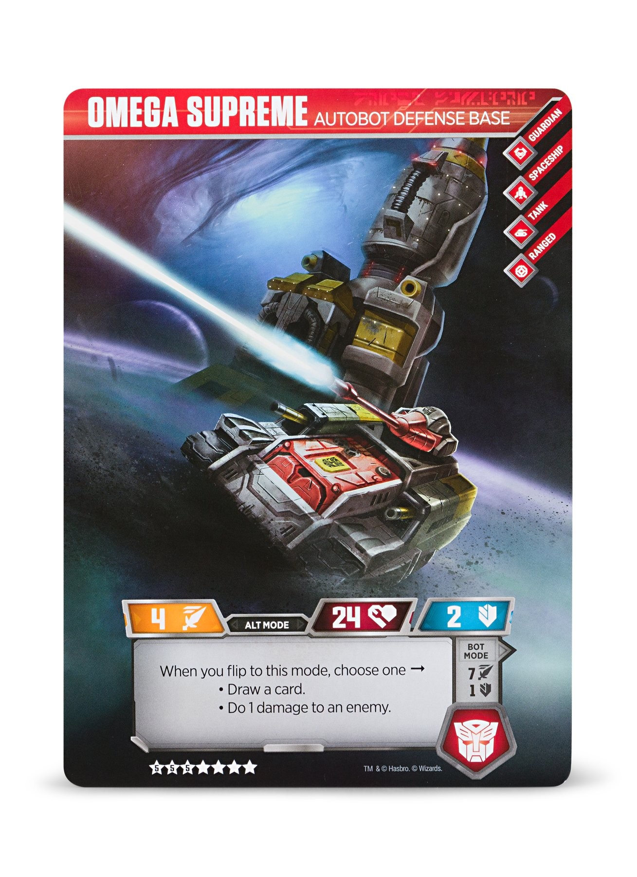 Transformers News: Transformers Trading Card Game Omega Supreme Set on Sale at Lootcrate for only Ten Bucks