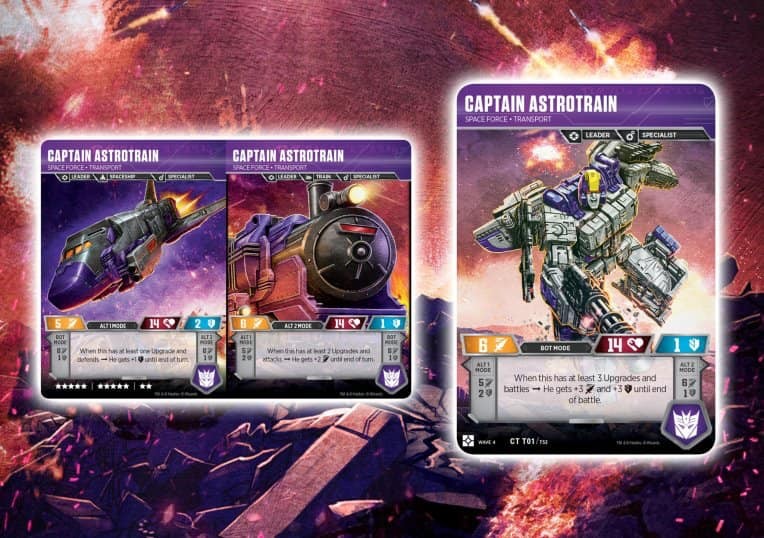 Transformers News: Cavalcade of Card Reveals for the Transformers Card Game With Brunt, Impactor, Astrotrain, Six Gun Transformers News: Cavalcade of Card Reveals for the Transformers Card Game With Brunt, Impactor, Astrotrain, Six Gun
