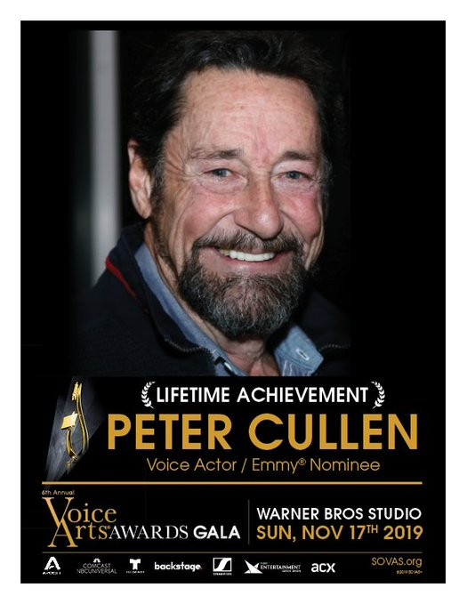 Transformers News: Peter Cullen to Receive Society of Voice Arts and Sciences Lifetime Achievement Award Transformers News: Peter Cullen to Receive Society of Voice Arts and Sciences Lifetime Achievement Award
