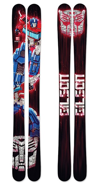 Transformers News: New Transformers Snowboards and Skis From Gilson With Optimus Prime, Bumblebee, Megatron, More