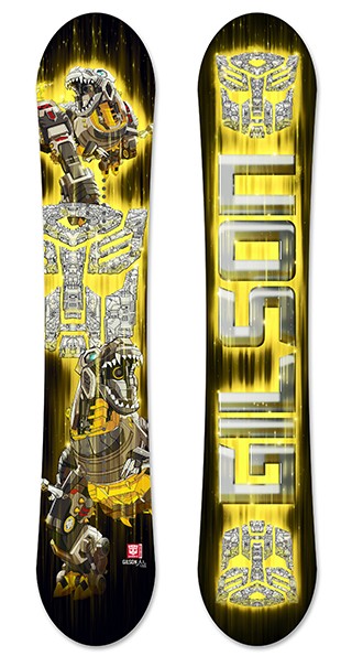 Transformers News: New Transformers Snowboards and Skis From Gilson With Optimus Prime, Bumblebee, Megatron, More