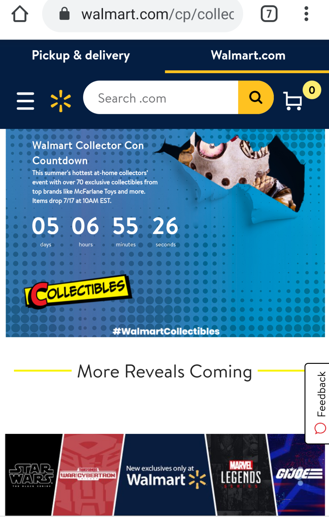 Transformers News: Walmart Counts Down To Transformers War For Cybertron Reveals