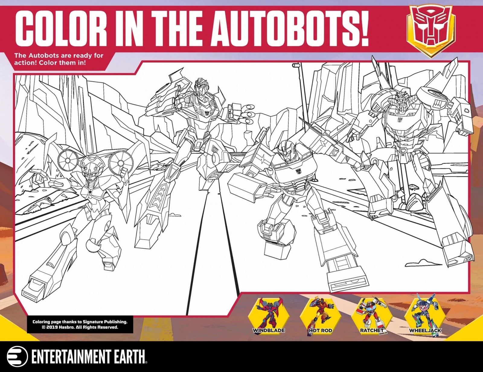 Transformers News: Transformers Coloring Contest for Entertainment Earth Transformers News: Transformers Coloring Contest for Entertainment Earth