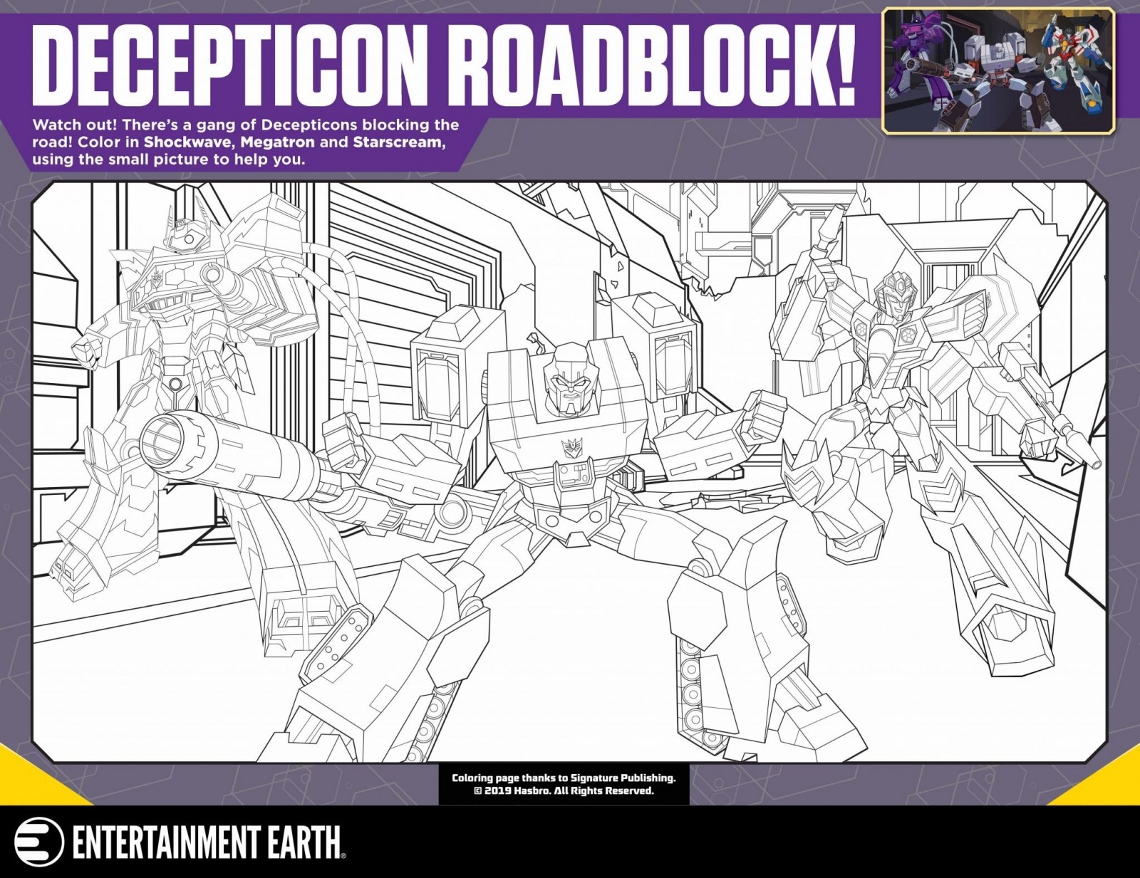 Transformers News: Transformers Coloring Contest for Entertainment Earth Transformers News: Transformers Coloring Contest for Entertainment Earth
