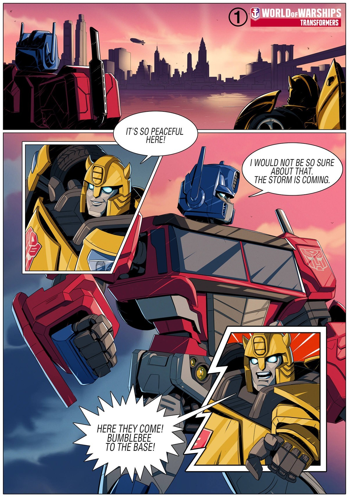 Transformers News: Transformers x World of Warships Collaboration Incoming