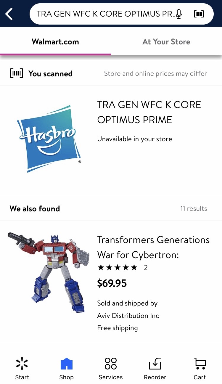 Transformers News: Transformers War for Cybertron Kingdom Figures Listed on Walmart Transformers News: Transformers War for Cybertron Kingdom Figures Listed on Walmart