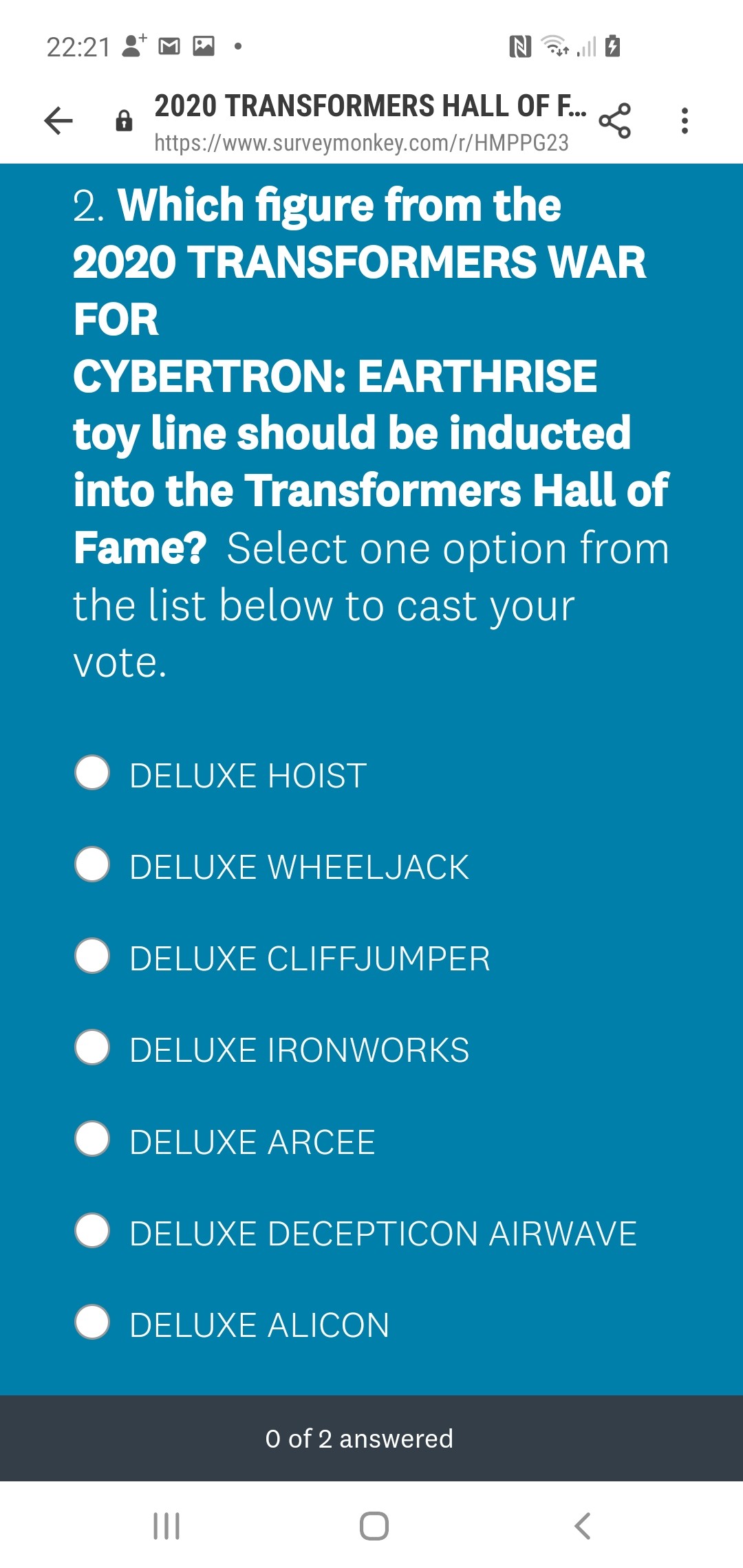 Transformers News: Transformers Hall of Fame 2020 Transformers News: Transformers Hall of Fame 2020