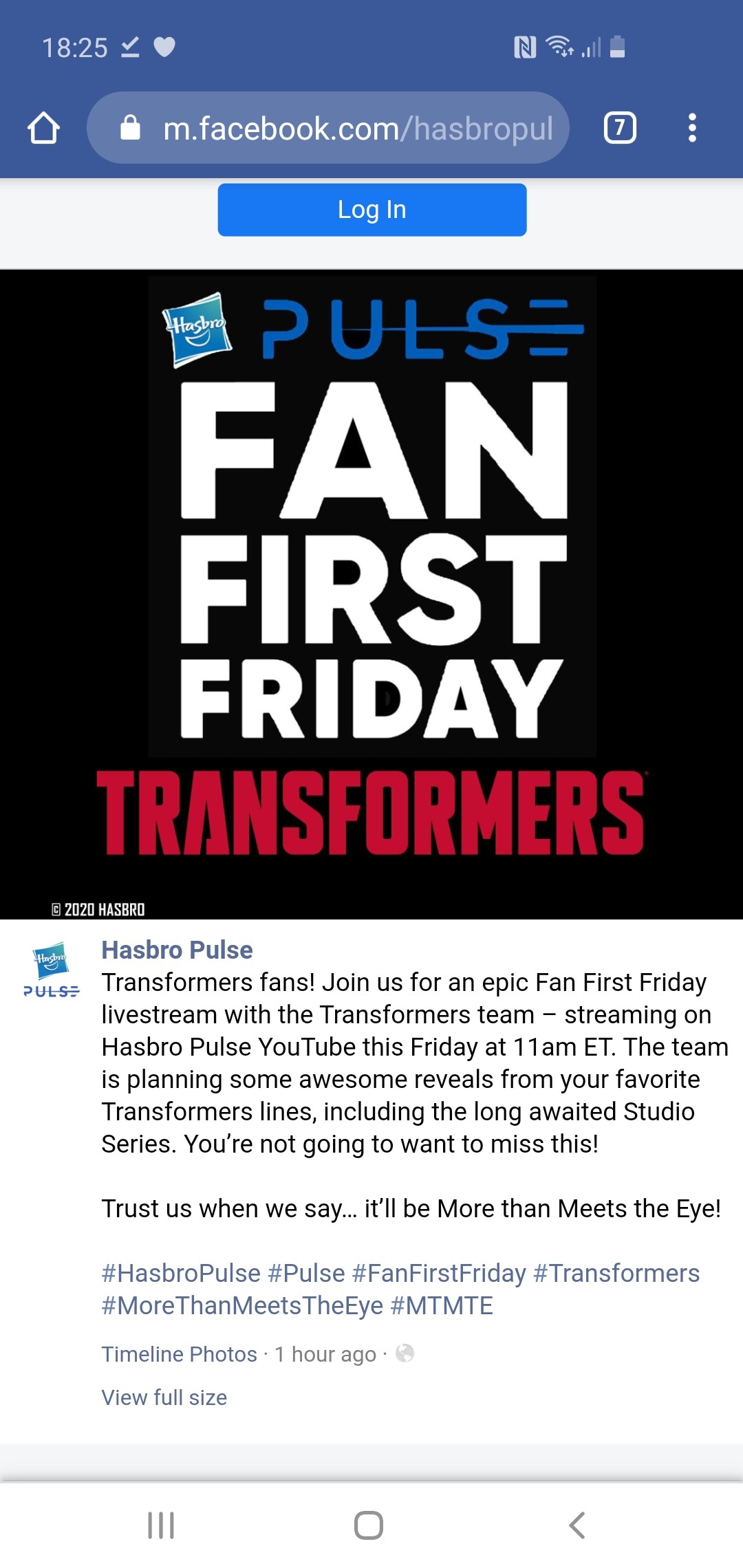 Transformers News: New Transformers Fans First Friday Event This Friday Transformers News: New Transformers Fans First Friday Event This Friday