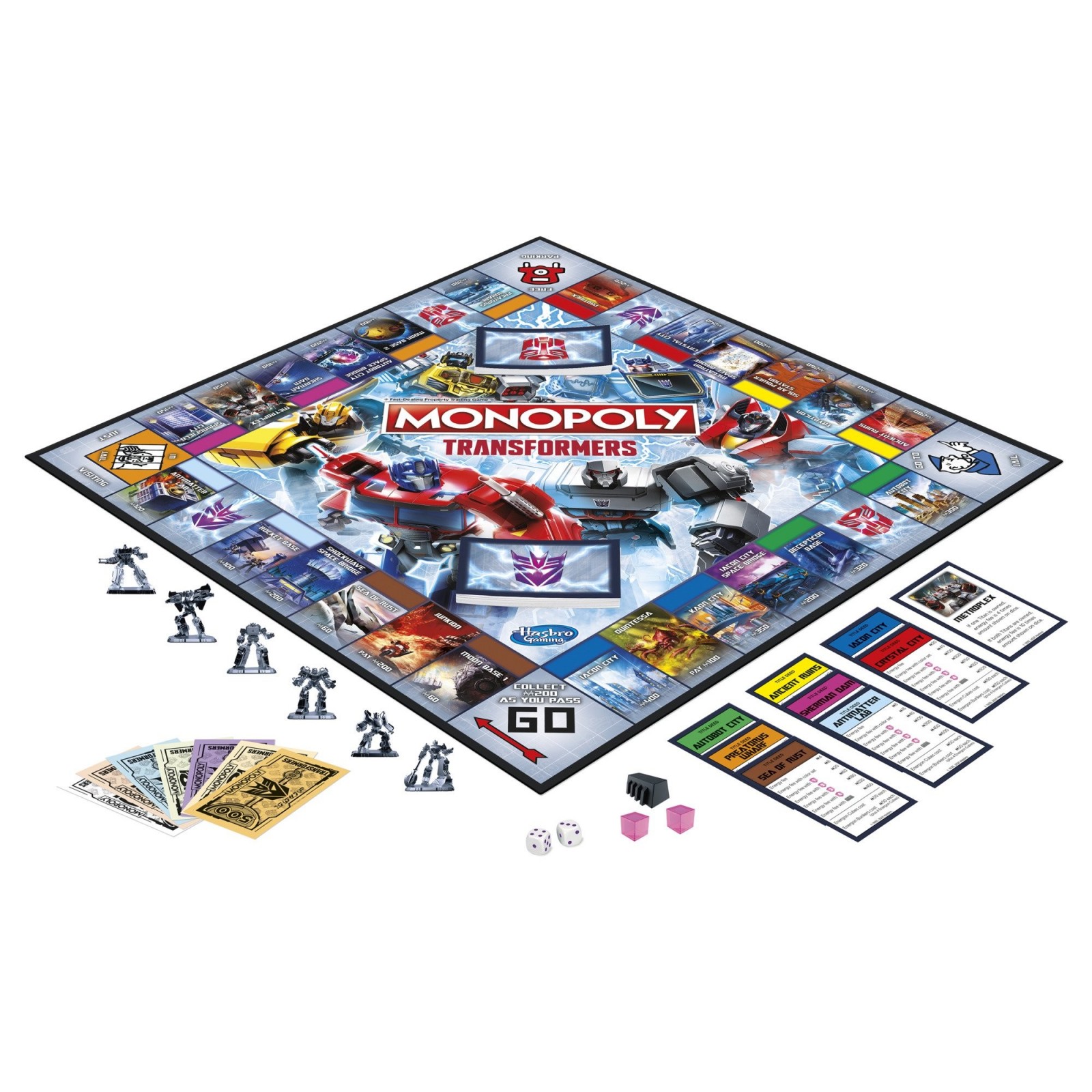 Transformers News: Stock Images of New Transformers  Monopoly Game on Walmart Listing