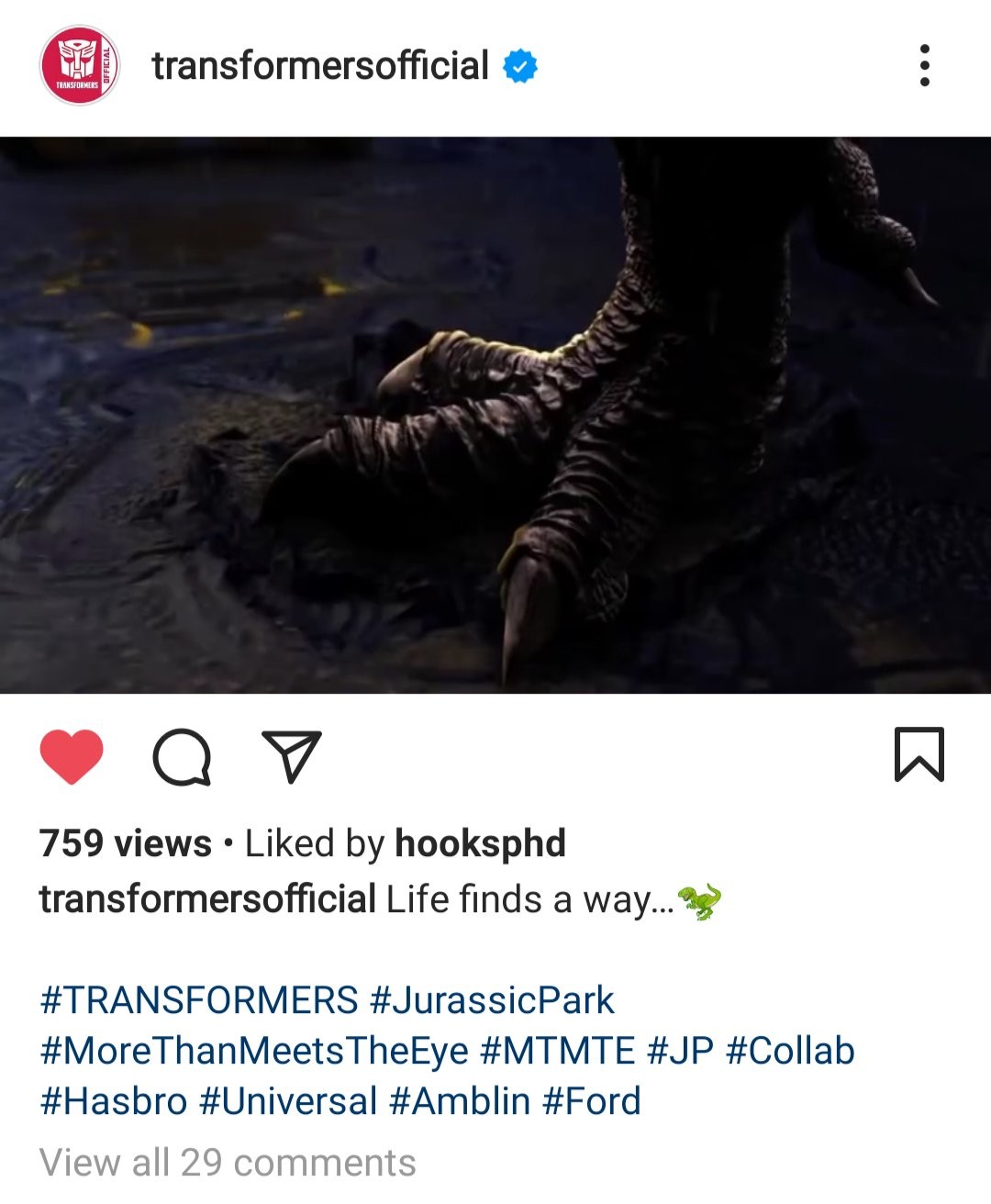 Transformers News: Jurassic Park x Transformers Crossover Confirmed Transformers News: Jurassic Park x Transformers Crossover Confirmed