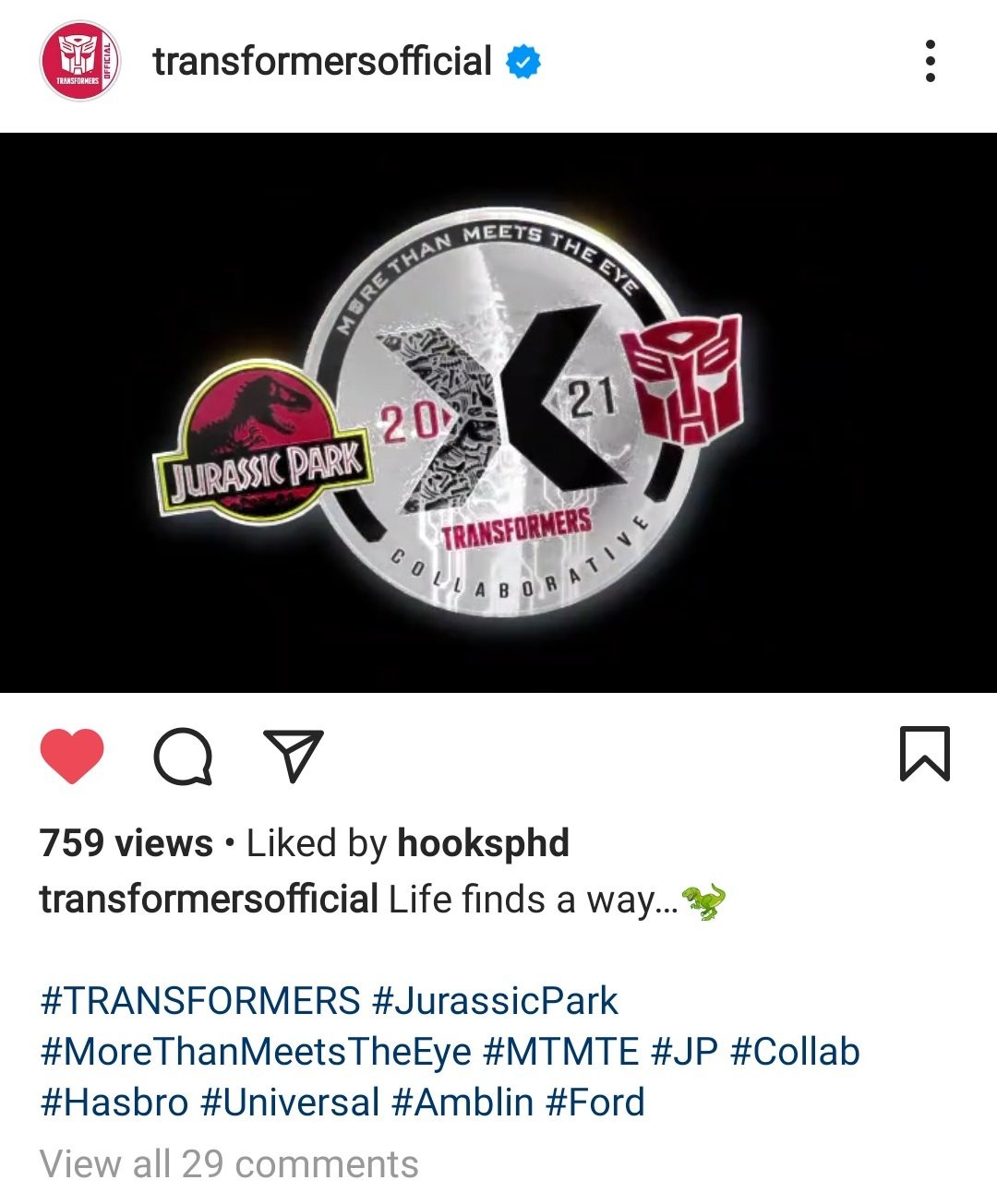 Transformers News: Jurassic Park x Transformers Crossover Confirmed Transformers News: Jurassic Park x Transformers Crossover Confirmed