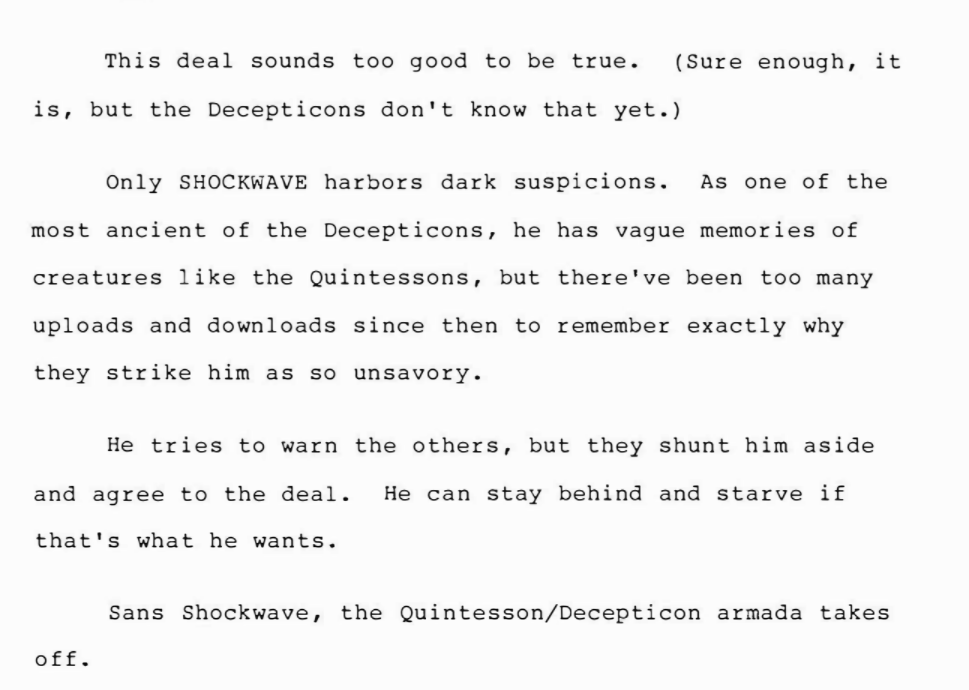 Transformers News: Hasbro Memo From 1986 Asks to Replace Shockwave in the Cartoon and Add More Predaking