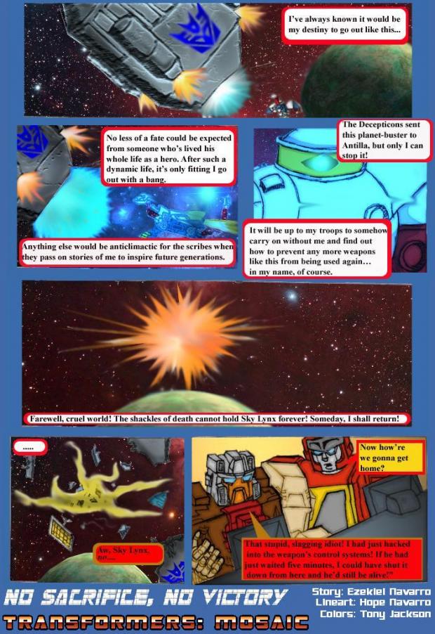 No Sacrifice No Victory