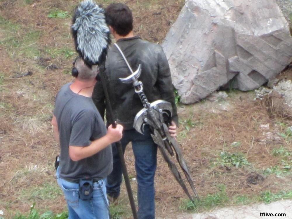 New Weapon Sighted on Transformers 4 Detroit Set