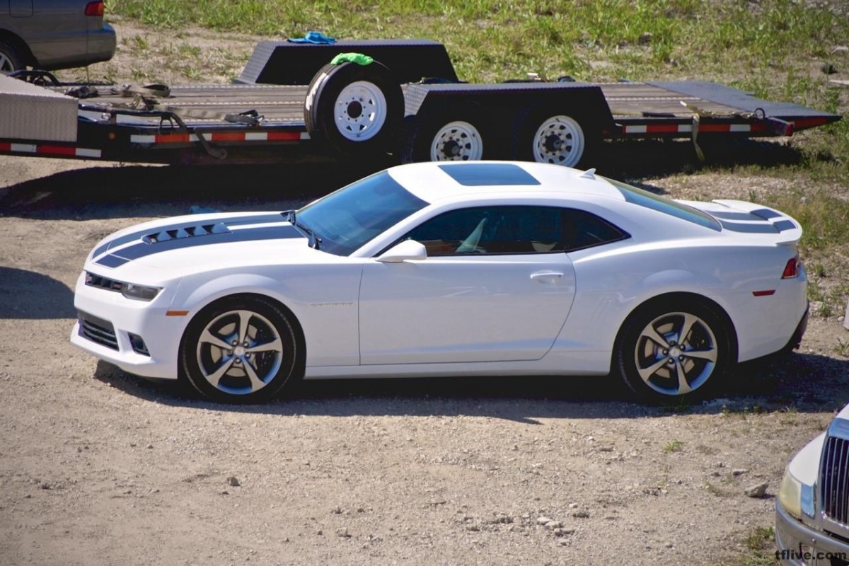 Transformers News: Transformers: Age of Extinction News Roundup - White Camaro, E-Jet, TJ Miller, and Videos Transformers News: Transformers: Age of Extinction News Roundup - White Camaro, E-Jet, TJ Miller, and Videos
