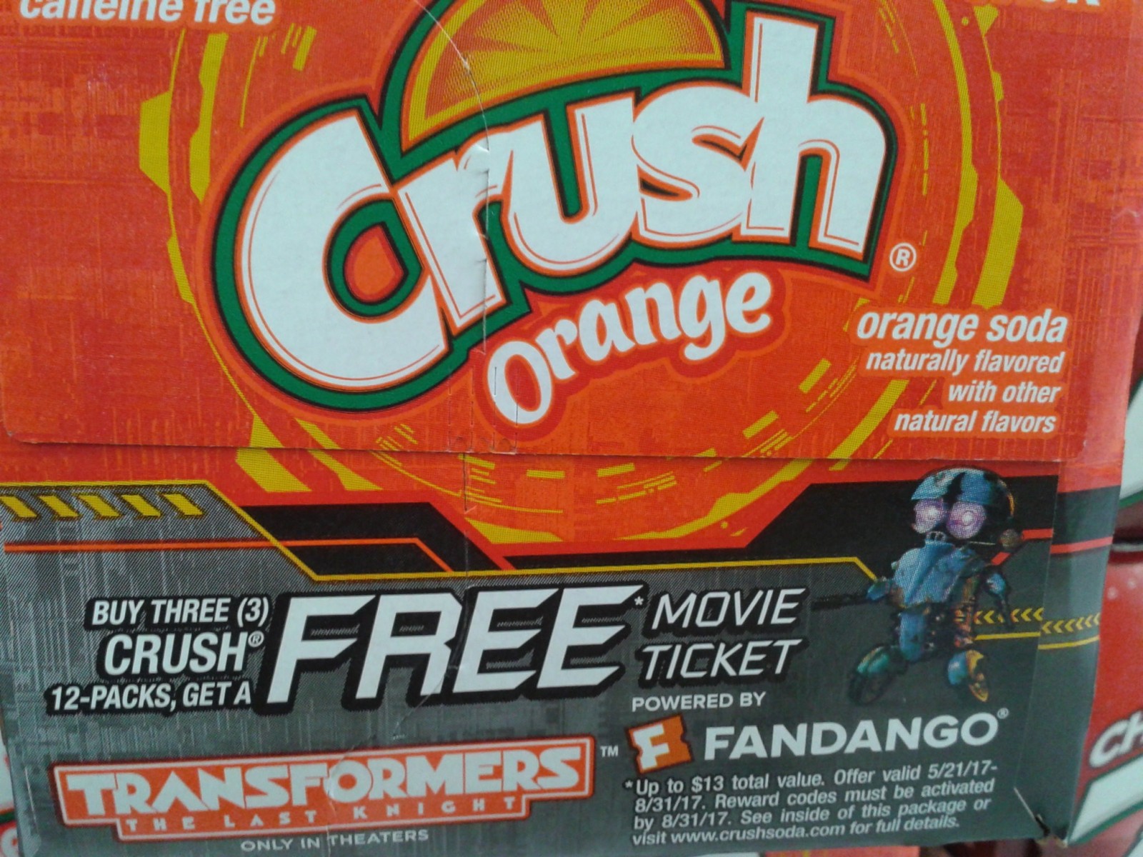 Transformers News: Crush Soda Transformers: The Last Knight Promotional Packs