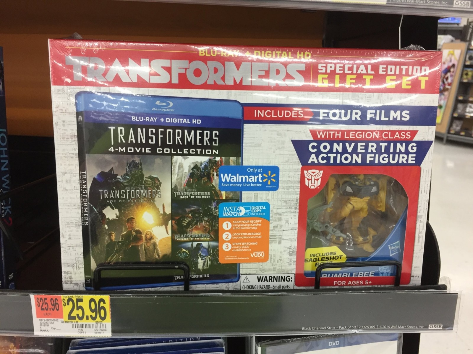 Transformers News: New Transformers Live Action Movie Box Set With Included Transformers Prime Figure Found