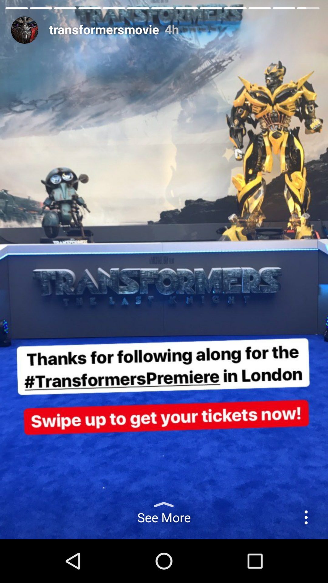 Transformers News: Phots from Transformers: The Last Knight London Premiere