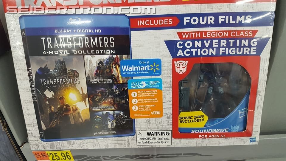 Transformers News: Transformers Live Action Movie Box Set Found with Included Prime Soundwave Figure