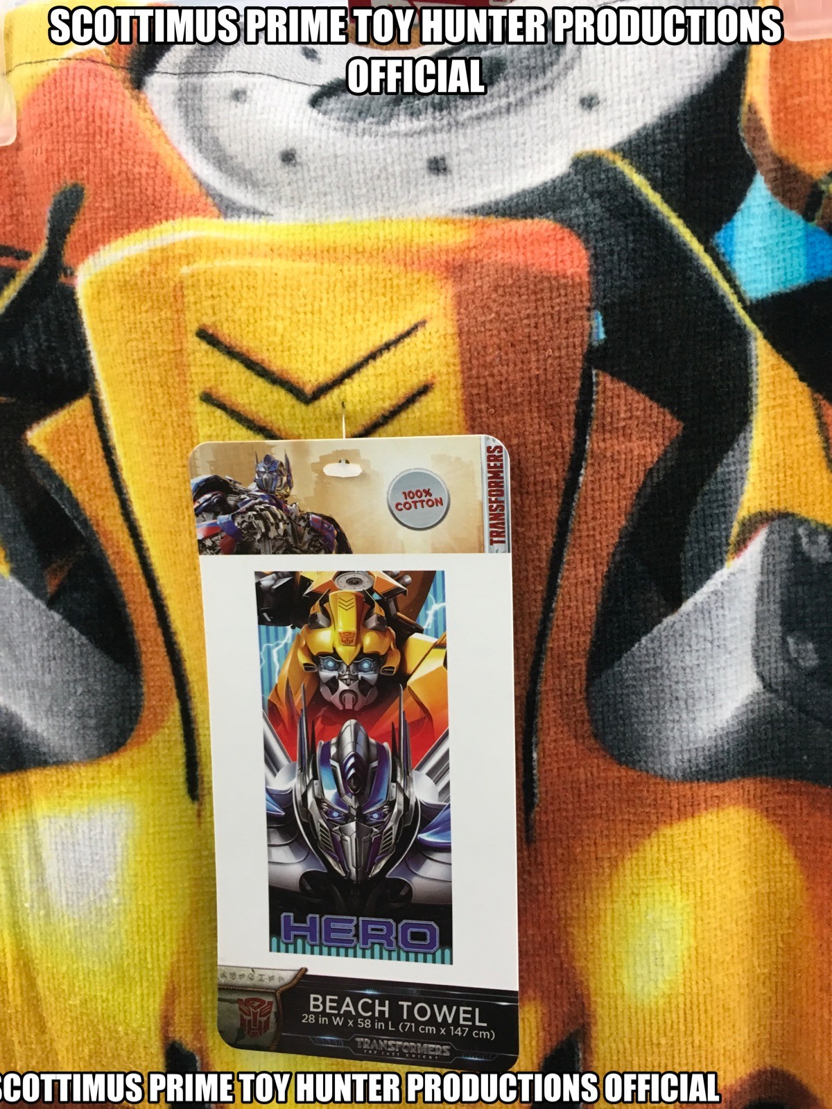 Transformers News: Transformers: The Last Knight T-Shirts and Beach Towels Found In-Stores, New Hot Rod Costume Transformers News: Transformers: The Last Knight T-Shirts and Beach Towels Found In-Stores, New Hot Rod Costume
