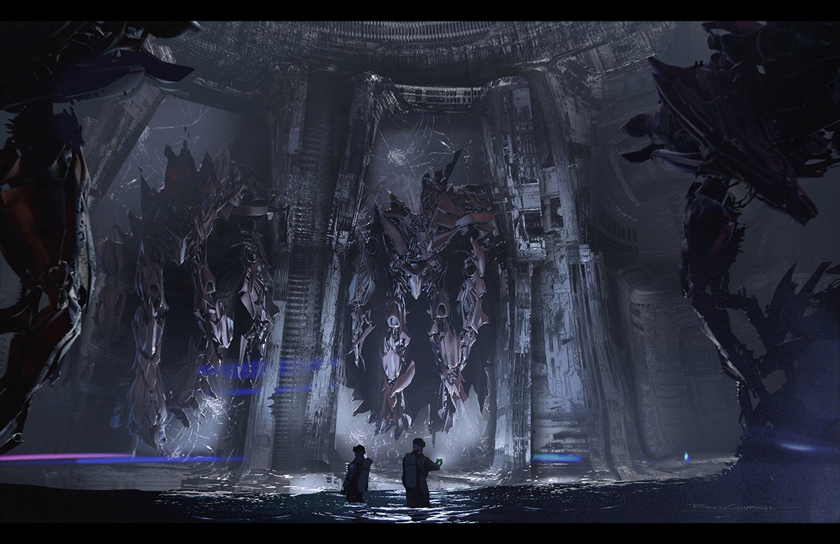 Transformers News: More Concept Art for Transformers: The Last Knight by ILM