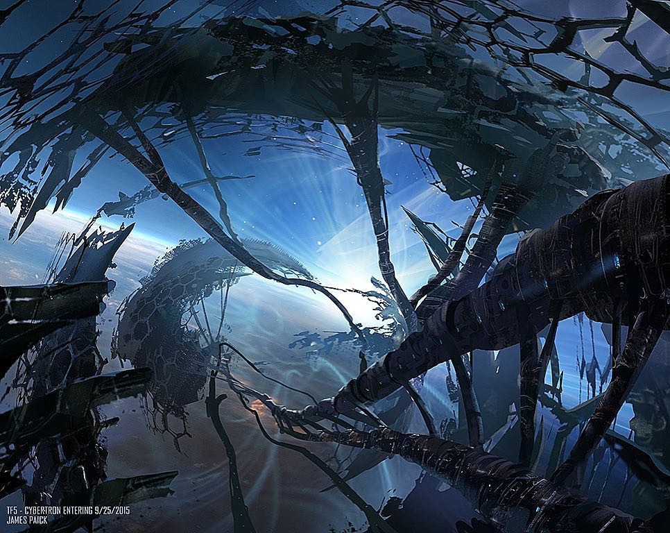 Transformers News: Transformers: The Last Knight Concept Art - Scenery, Side Kick, Unicron, and More Transformers News: Transformers: The Last Knight Concept Art - Scenery, Side Kick, Unicron, and More
